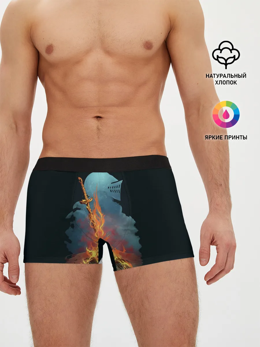 Мужские трусы боксеры / Witcher 3 костер