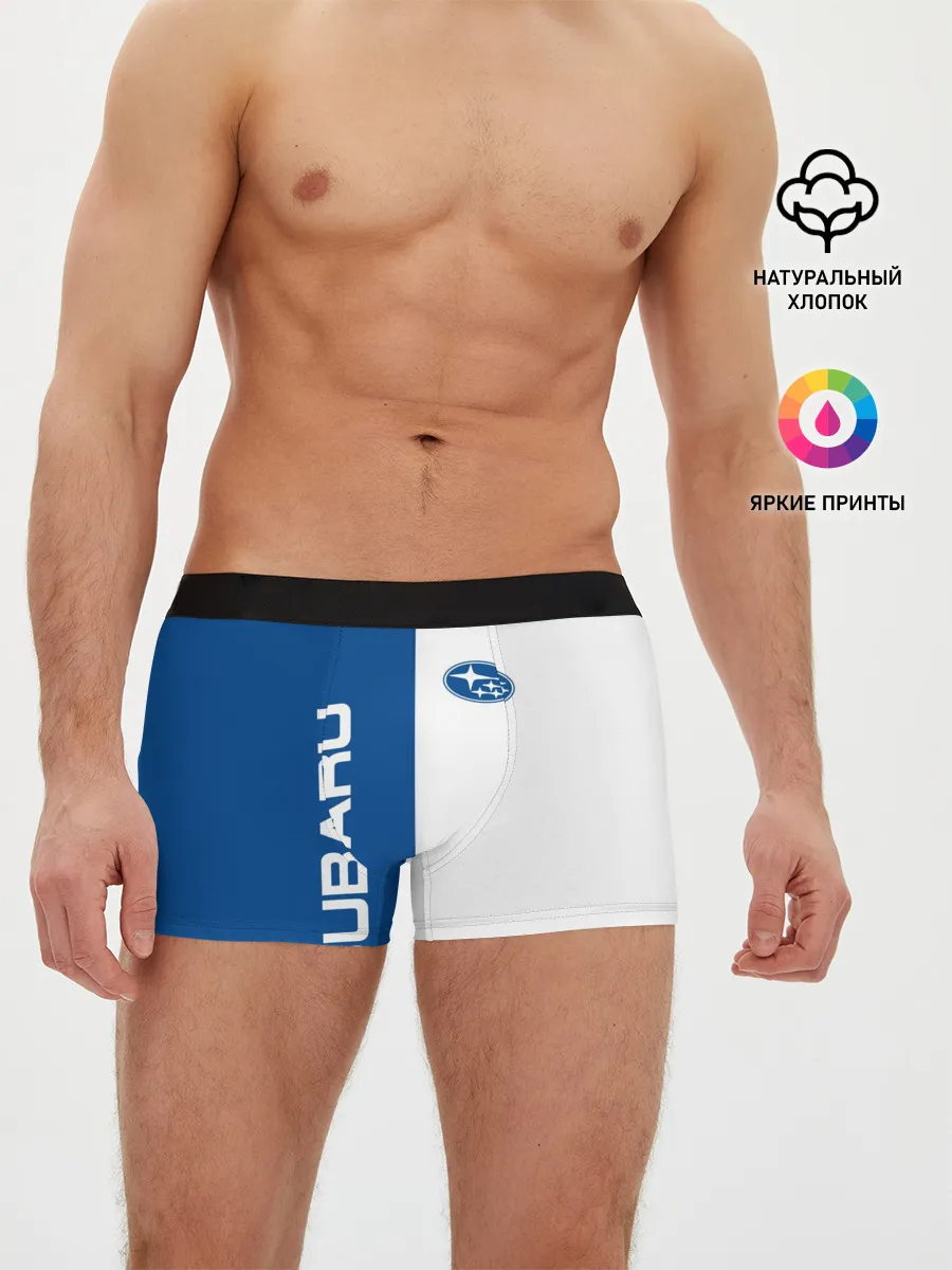 Мужские трусы боксеры / Subaru, sport