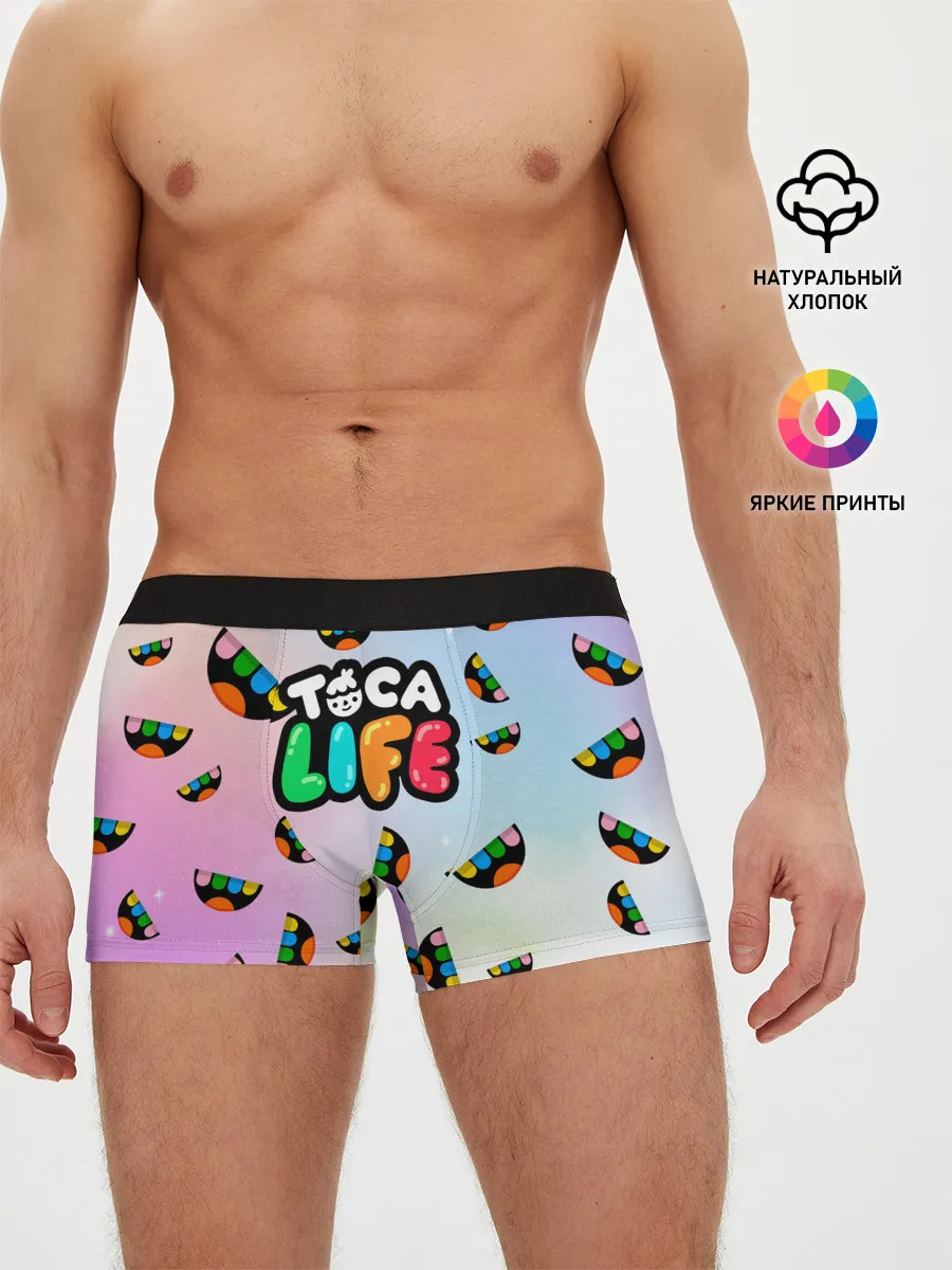 Мужские трусы боксеры / ТОКА БОКА ЛОГОТИП