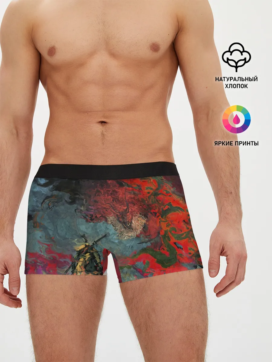 Мужские трусы боксеры / Sekiro Самурай против дракона