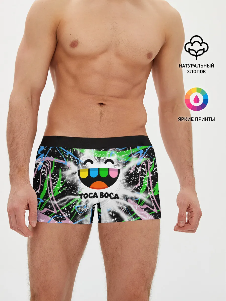 Мужские трусы боксеры / Toca Boca: Весельчак.