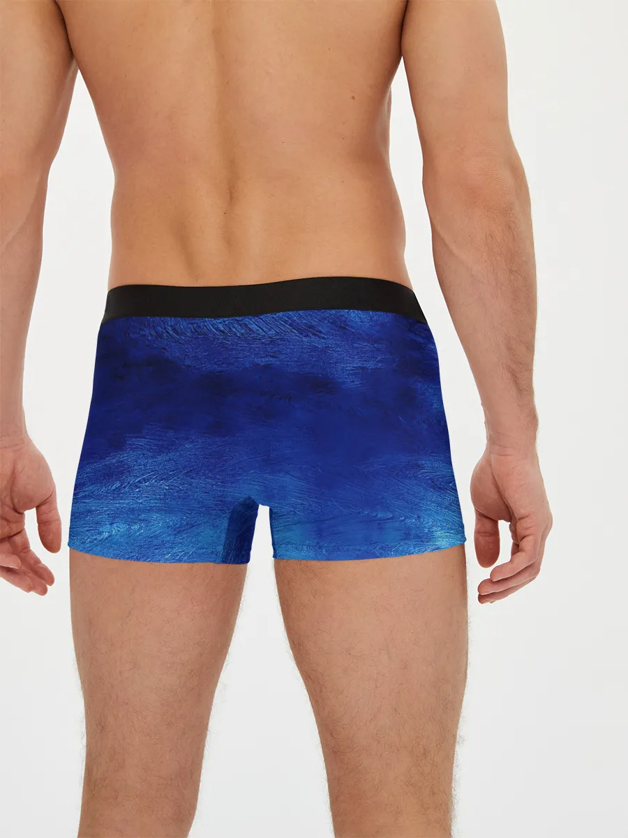 Мужские трусы боксеры / Мазки дождя