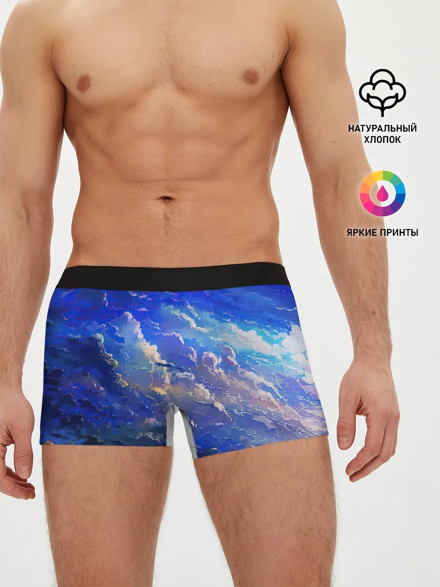 Мужские трусы боксеры / Высокие облака
