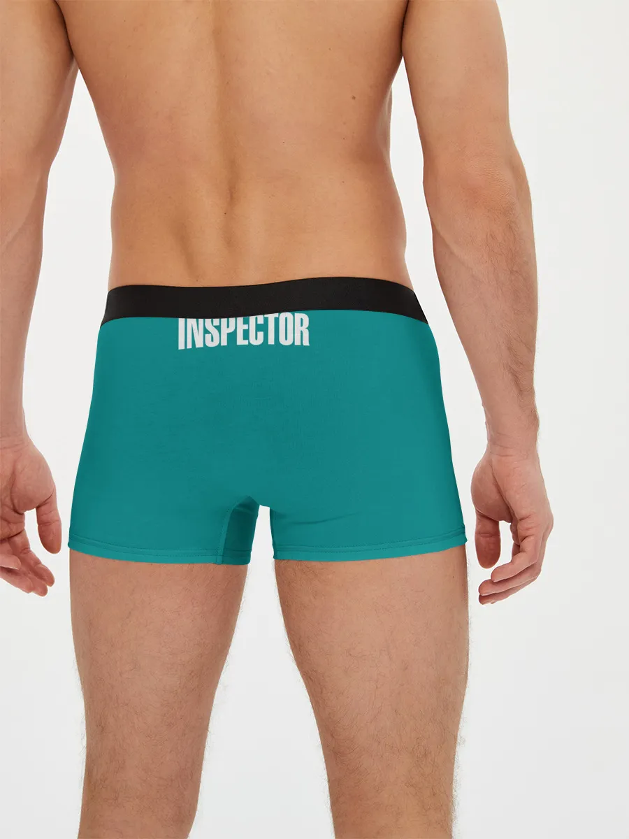 Мужские трусы боксеры / Игра в кальмара: инспектор 001