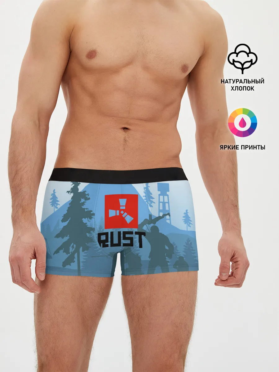 Мужские трусы боксеры / Выживалка Раст