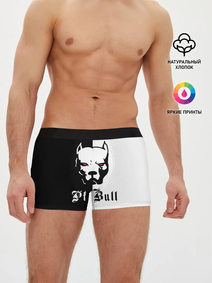 Мужские трусы боксеры / Pit Bull
