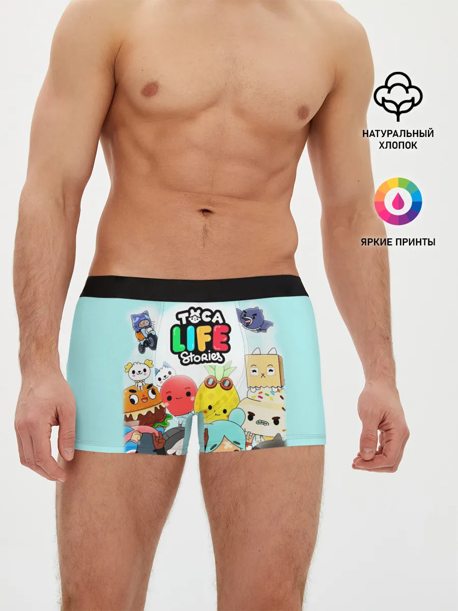 Мужские трусы боксеры / Toca Boca | Тока Бока все персонажи