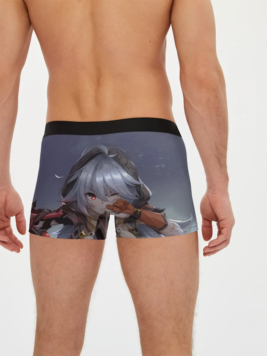 Мужские трусы боксеры / Genshin Impact: Razor Genshin.