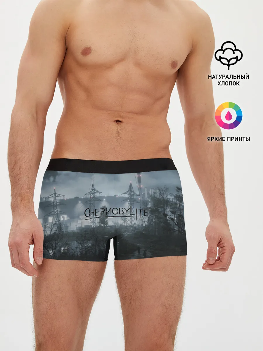 Мужские трусы боксеры / Chernobylite - ЧАЭС