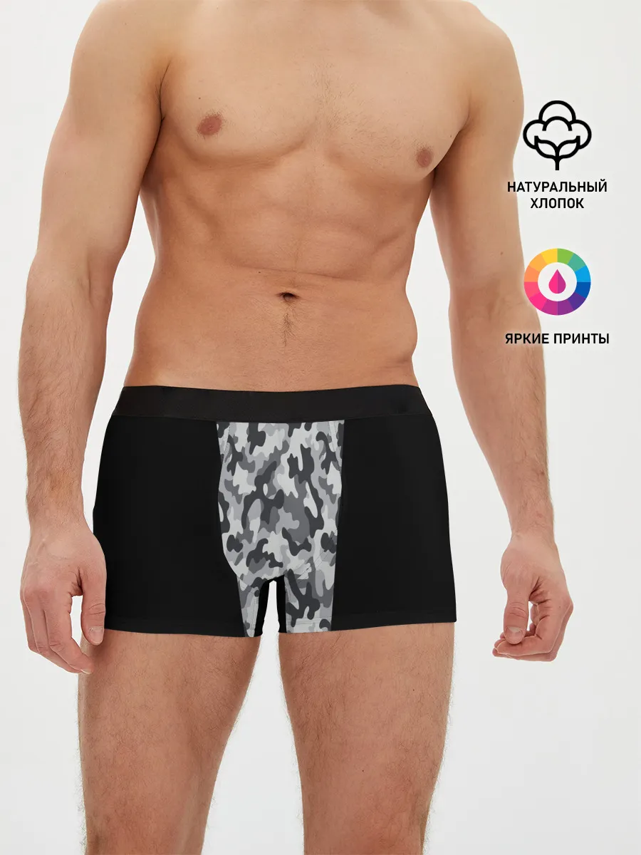 Мужские трусы боксеры / Стиль - Камуфляж