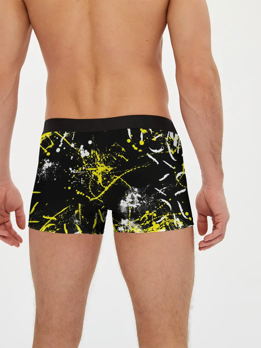 Мужские трусы боксеры / CS:GO Брызги красок