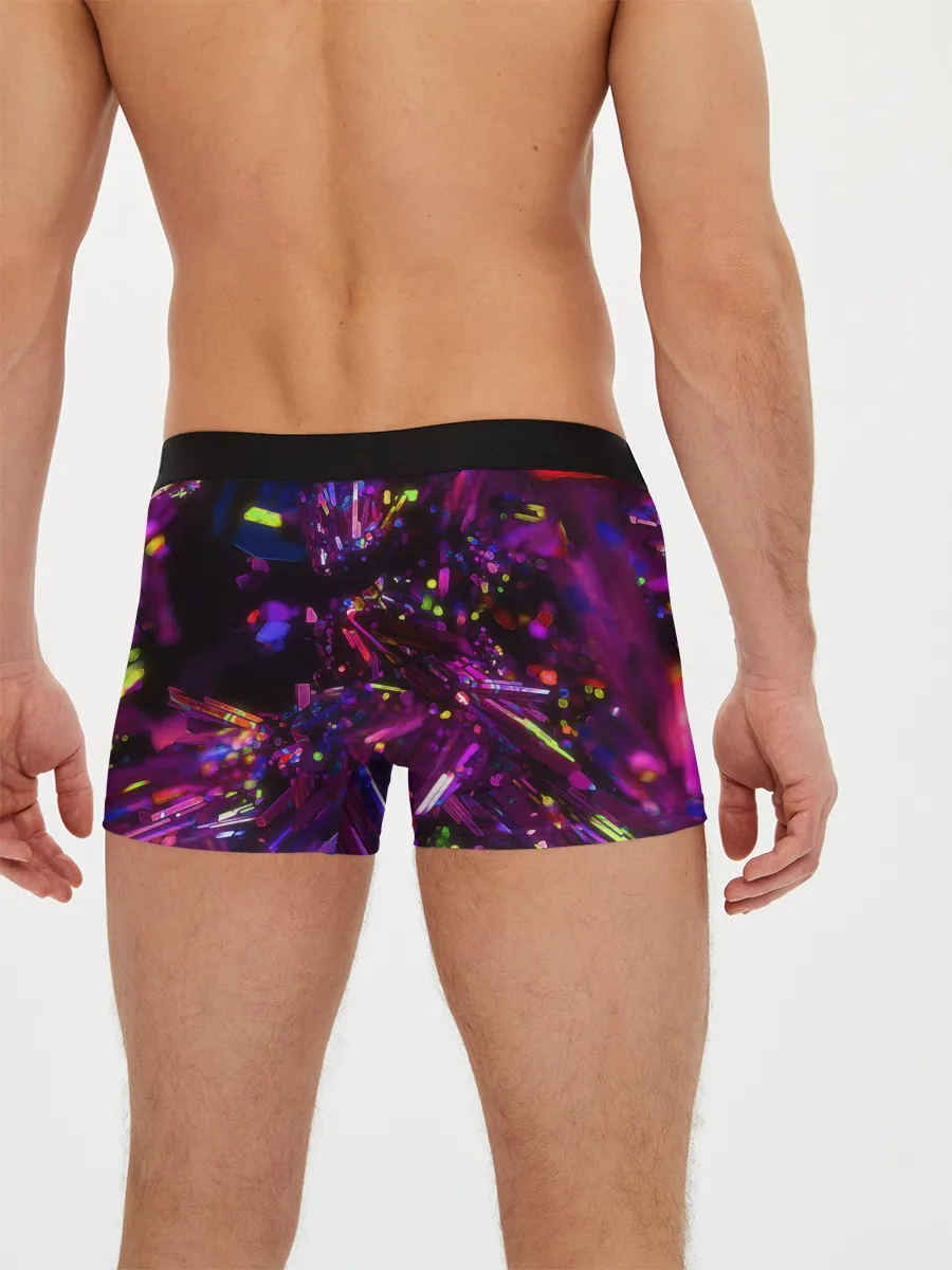 Мужские трусы боксеры / Фиолетовый бриллиант