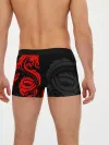 Мужские трусы боксеры / КРАСНЫЙ ДРАКОН ТАТУ / RED DRAGON TATTOO
