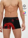 Мужские трусы боксеры / МАНЧЕСТЕР ЮНАЙТЕД КРАСНЫЙ ЛОГО