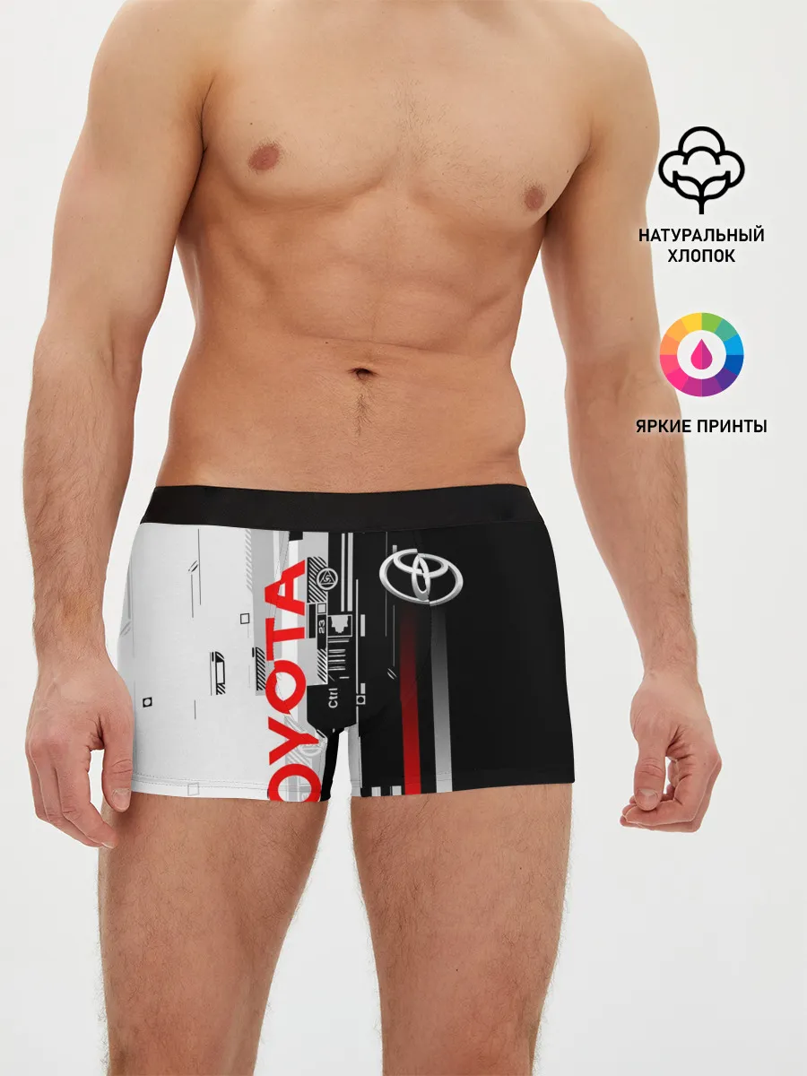 Мужские трусы боксеры / TOYOTA SORT / TOYOTA TECHNO