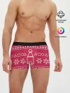 Мужские трусы боксеры / Новогодний Ojingeo geim.