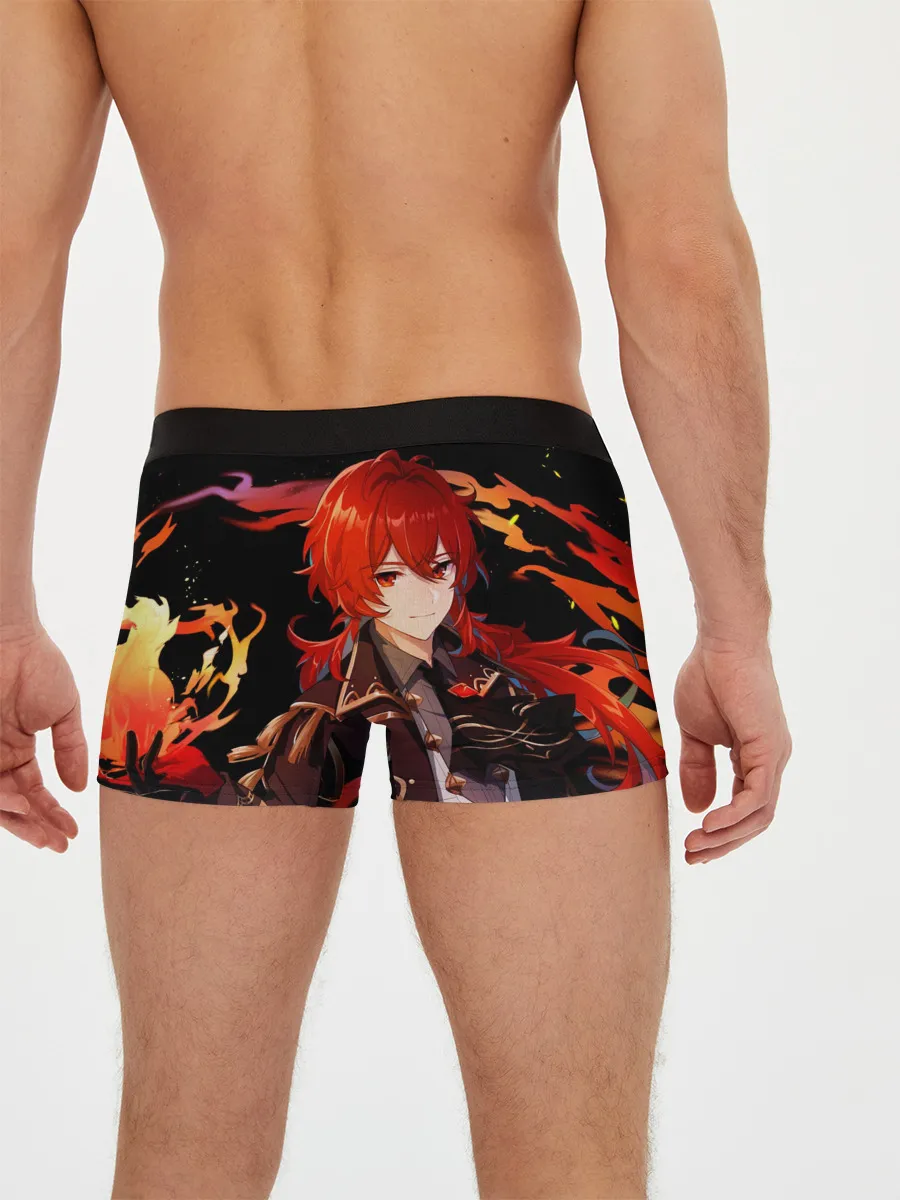 Мужские трусы боксеры / Genshin Impact - Дилюк