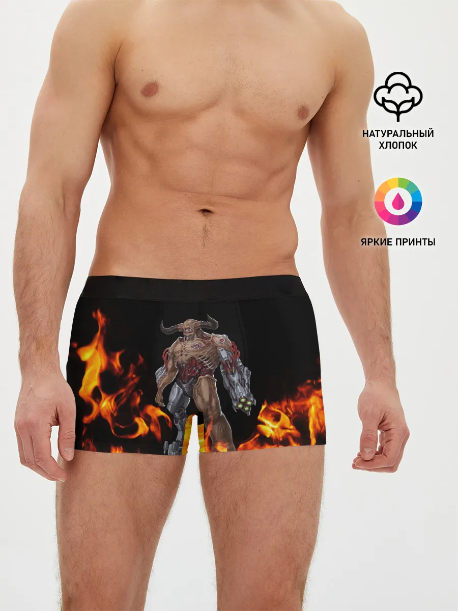Мужские трусы боксеры / CYBER DEMON | КИБЕР ДЕМОН