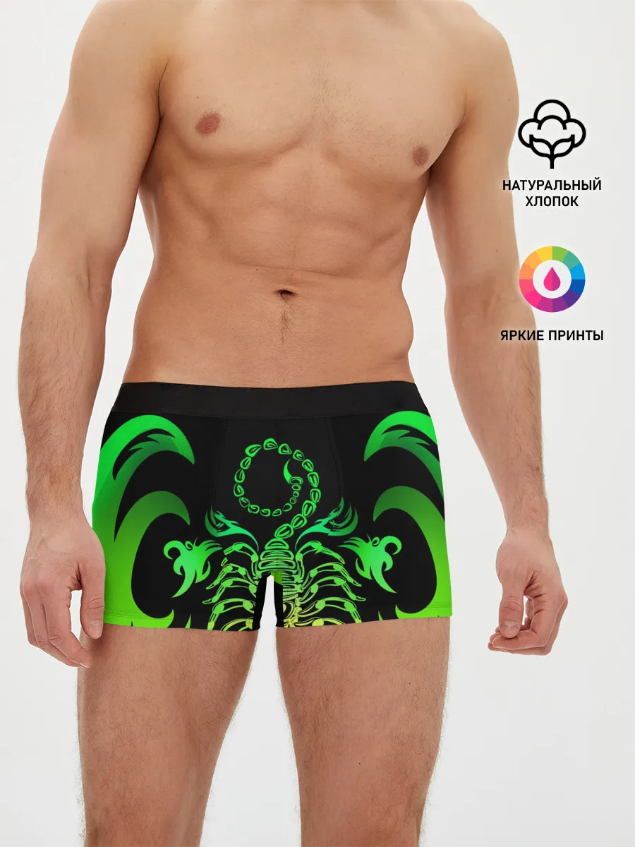 Мужские трусы боксеры / Acid scorpion