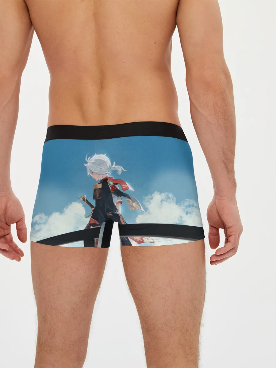 Мужские трусы боксеры / КАДЗУХА НА ФОНЕ НЕБА