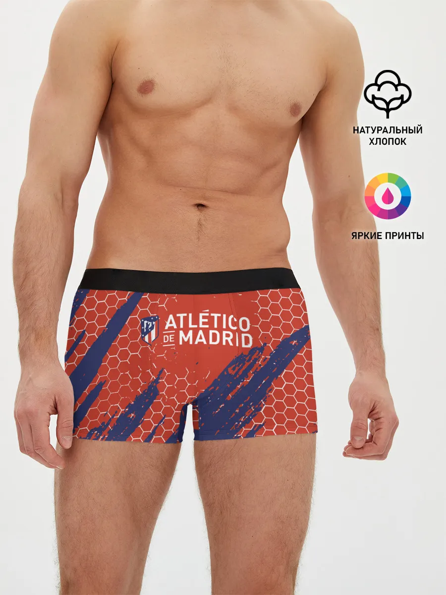 Мужские трусы боксеры / Atletico Madrid: Football Club.