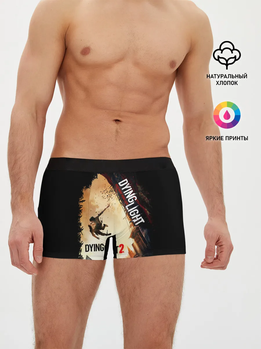 Мужские трусы боксеры / DYING LIGHT 2 NEW WORLD