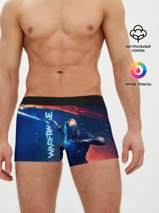 Мужские трусы боксеры / WAFRAME NEON KATANA FIRE