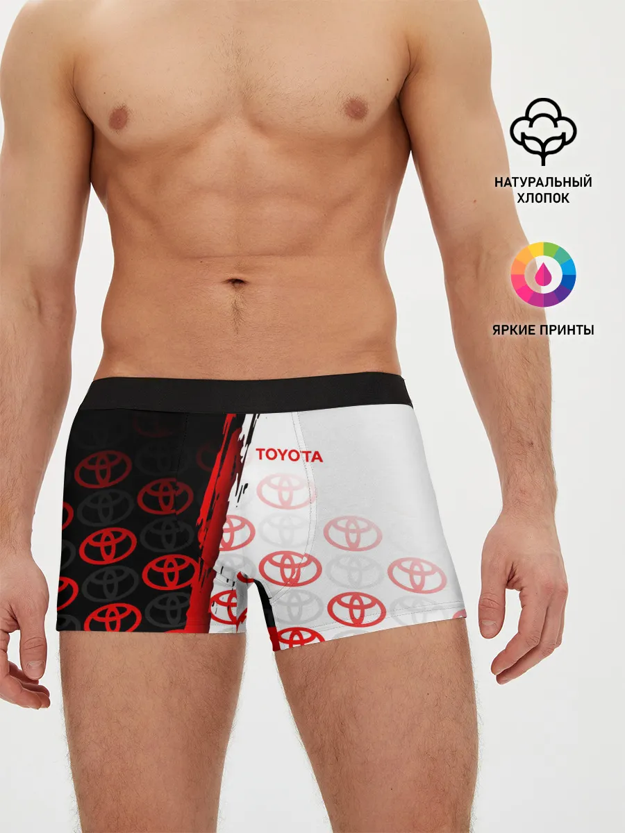 Мужские трусы боксеры / TOYOTA SPORT / GRUNGE / ГРАНЖ