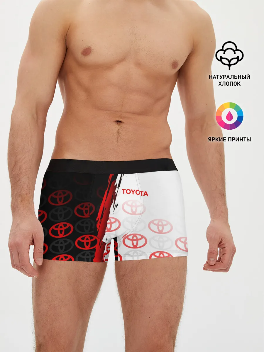 Мужские трусы боксеры / TOYOTA SPORT / GRUNGE / ГРАНЖ