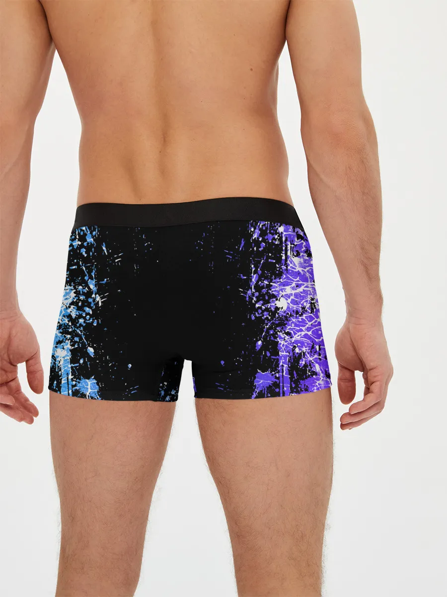 Мужские трусы боксеры / OVERLORD | оверлорд neon | НЕОН