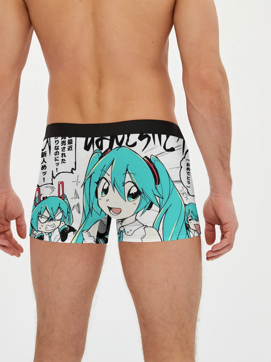 Мужские трусы боксеры / Hatsune Miku