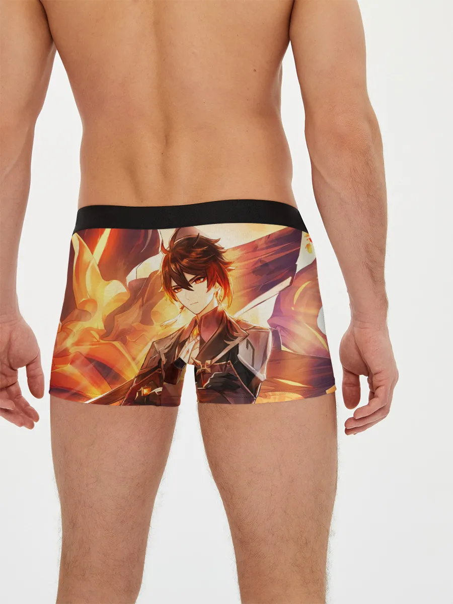 Мужские трусы боксеры / Genshin Impact: Zhongli
