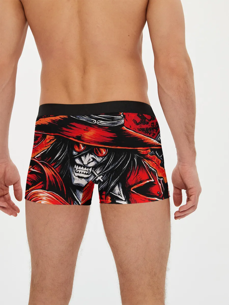 Мужские трусы боксеры / ALUCARD IN RED