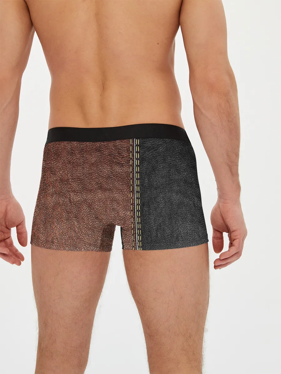 Мужские трусы боксеры / Текстура Кожи