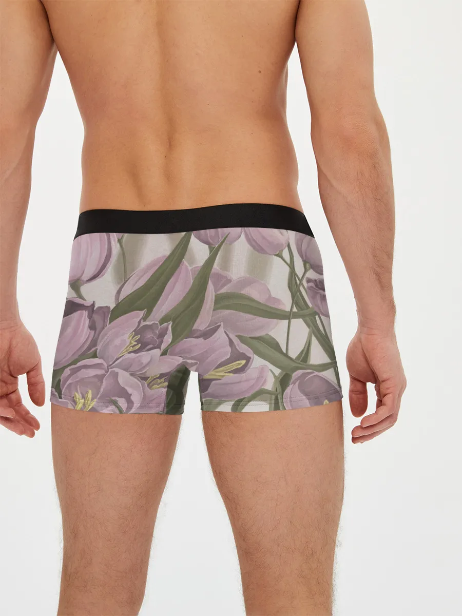 Мужские трусы боксеры / Сахарный розовый