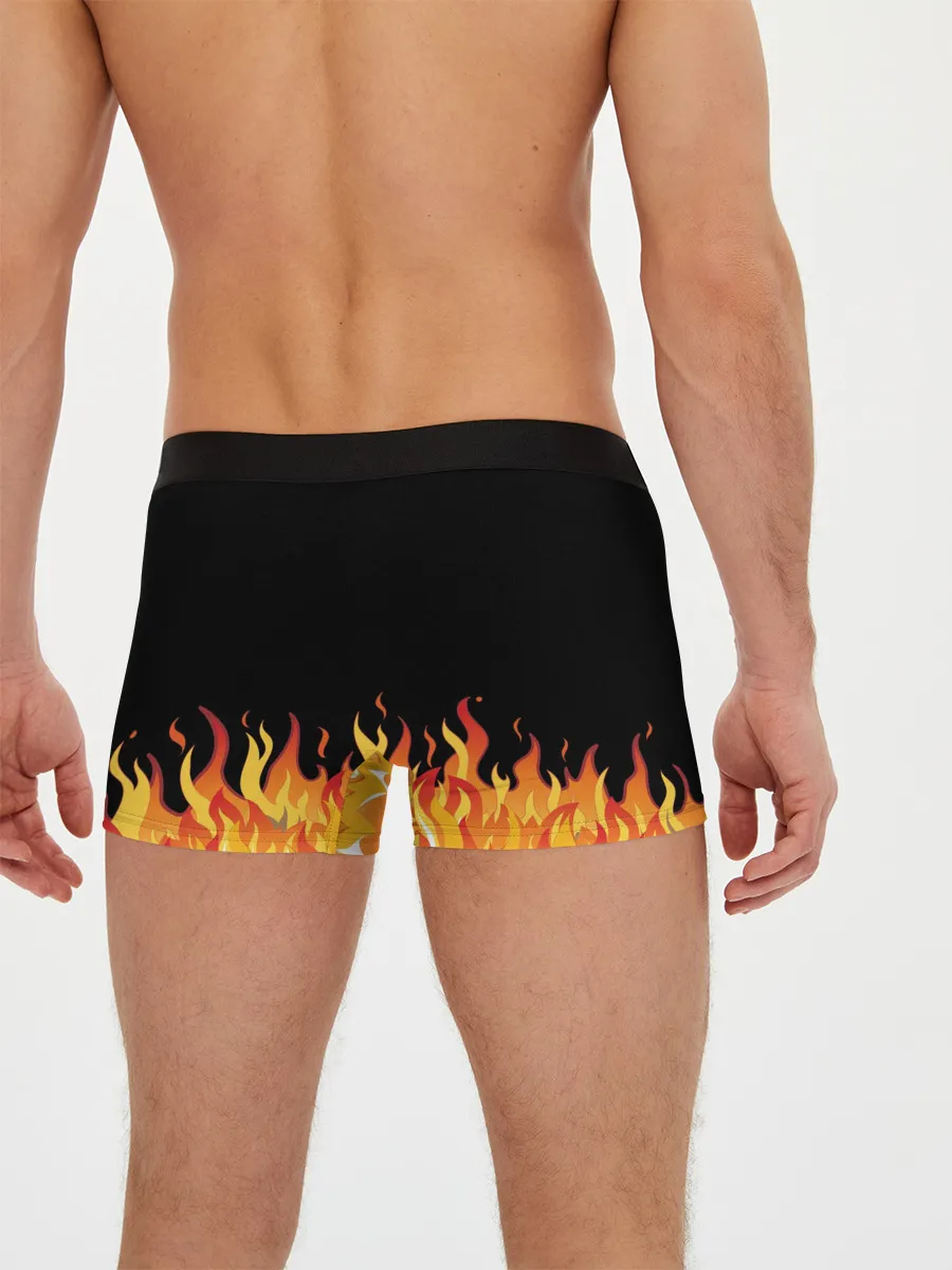 Мужские трусы боксеры / ОГОНЬ И НИЧЕГО ЛИШНЕГО
