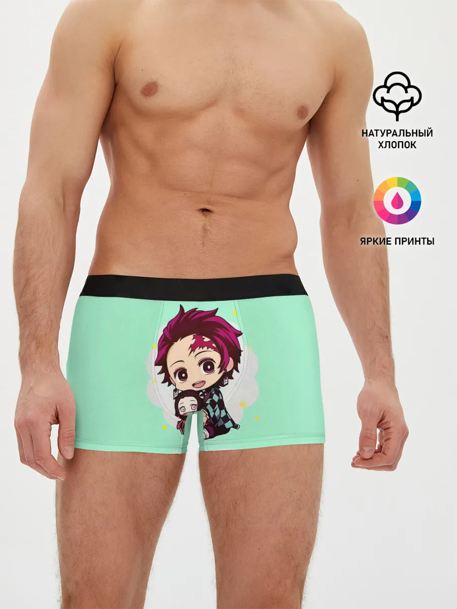 Мужские трусы боксеры / Танджиро Клинок, рассекающий демонов