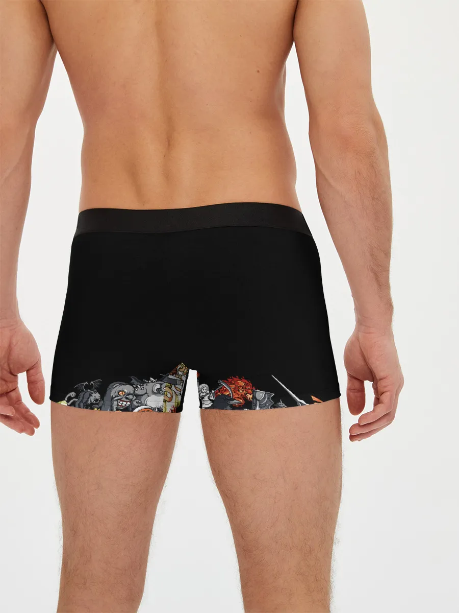 Мужские трусы боксеры / 8bit Dark Souls