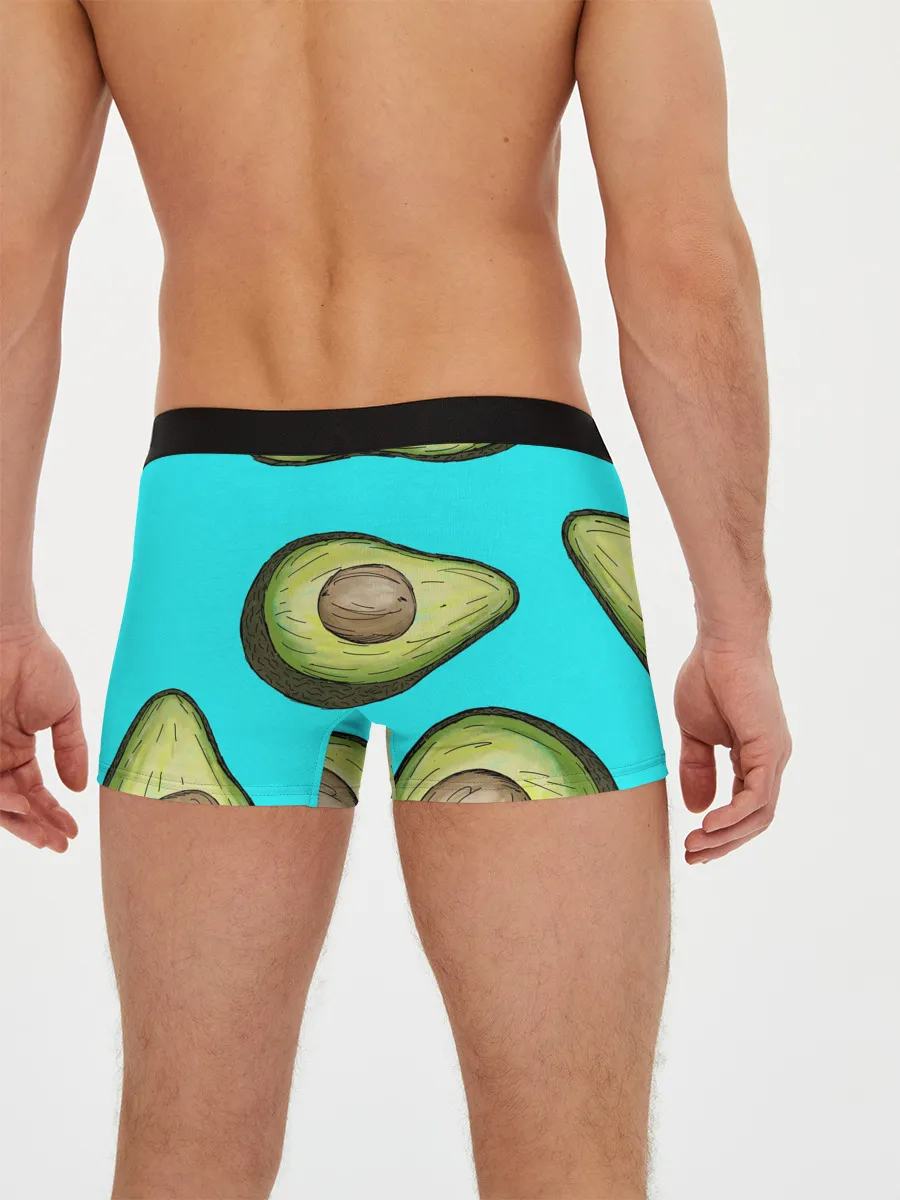 Мужские трусы боксеры / Авакадо