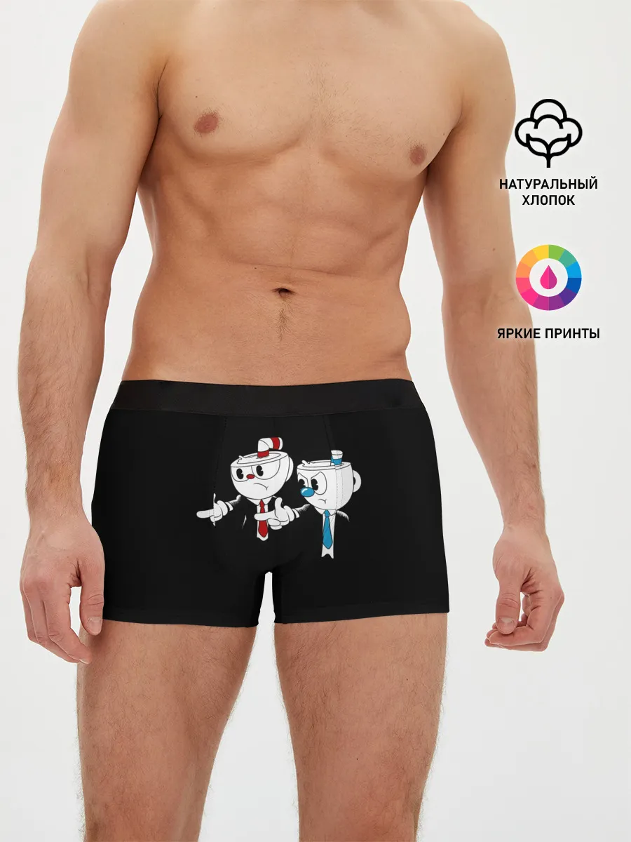 Мужские трусы боксеры / CUPHEAD | PULP FICTION