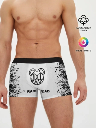 Мужские трусы боксеры / radiohead