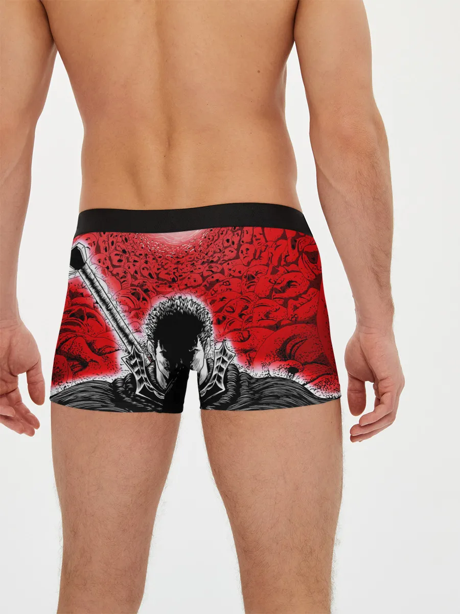 Мужские трусы боксеры / Берсерк черное солнце