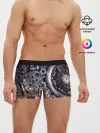 Мужские трусы боксеры / СТИМПАНК | МЕТАЛ