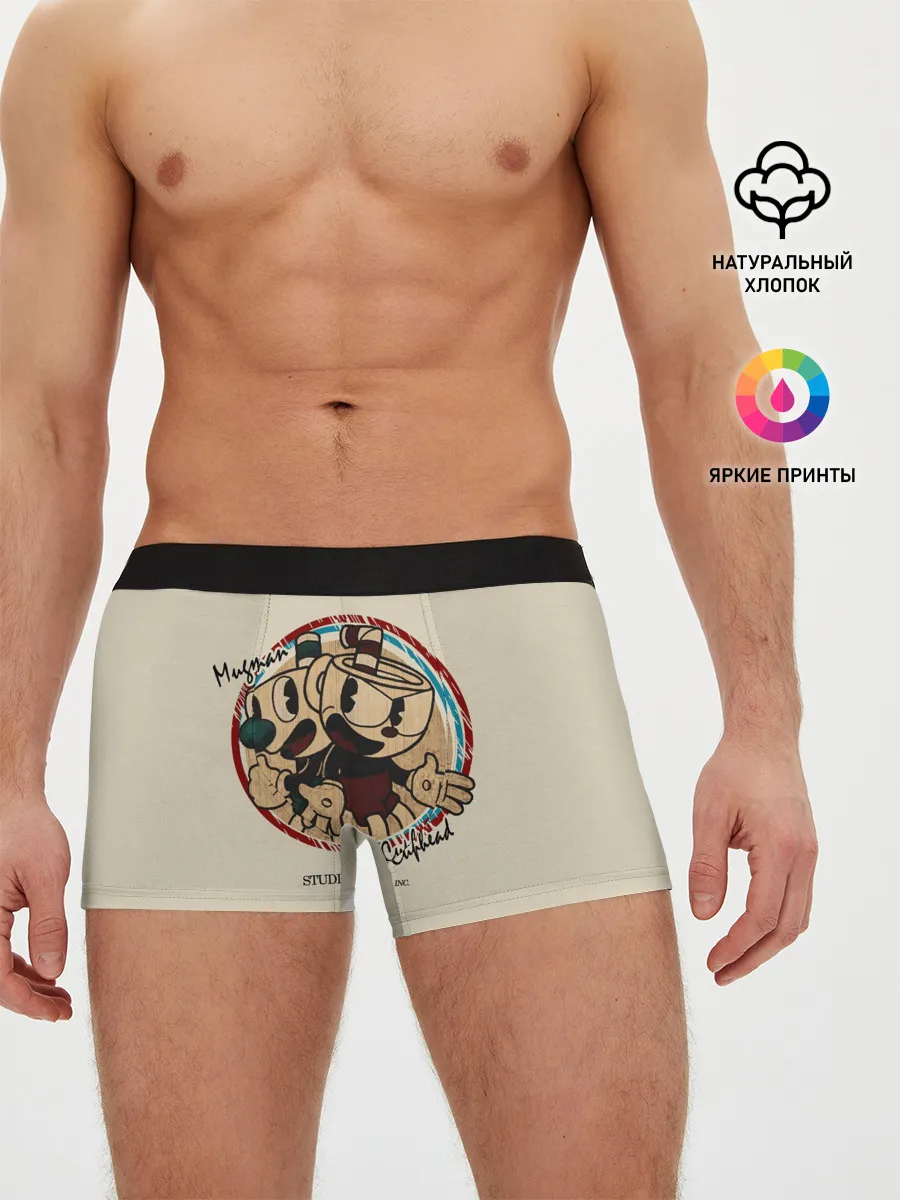 Мужские трусы боксеры / CUPHEAD