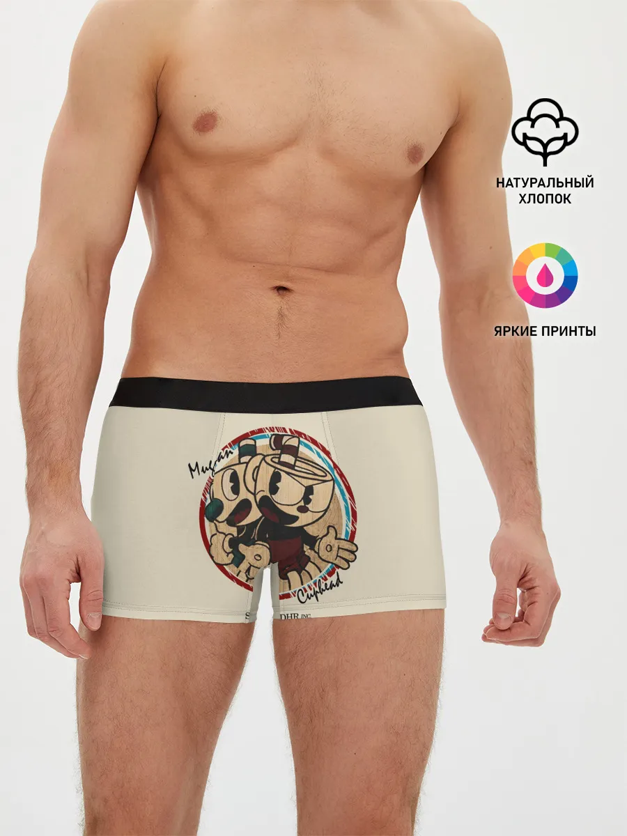 Мужские трусы боксеры / CUPHEAD