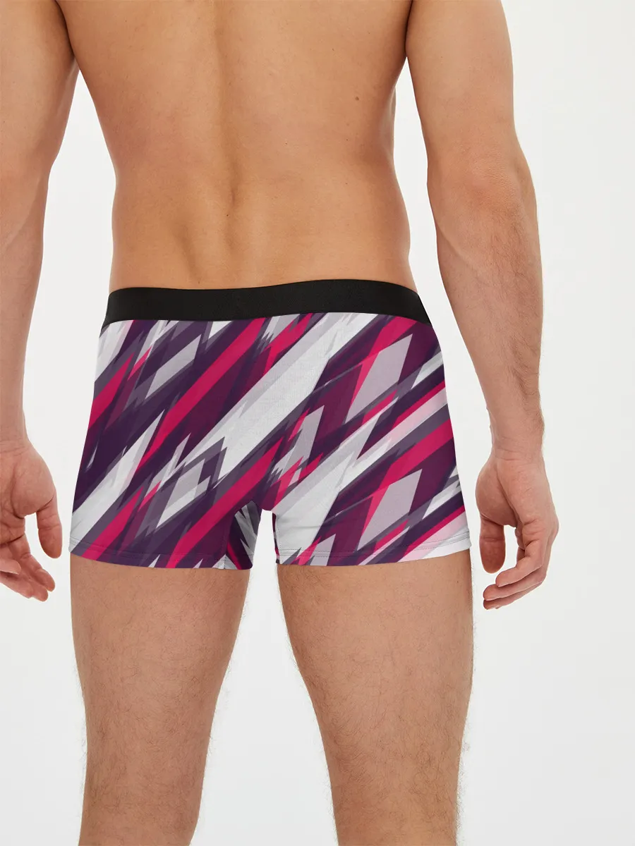 Мужские трусы боксеры / Абстракция ,,Пламя