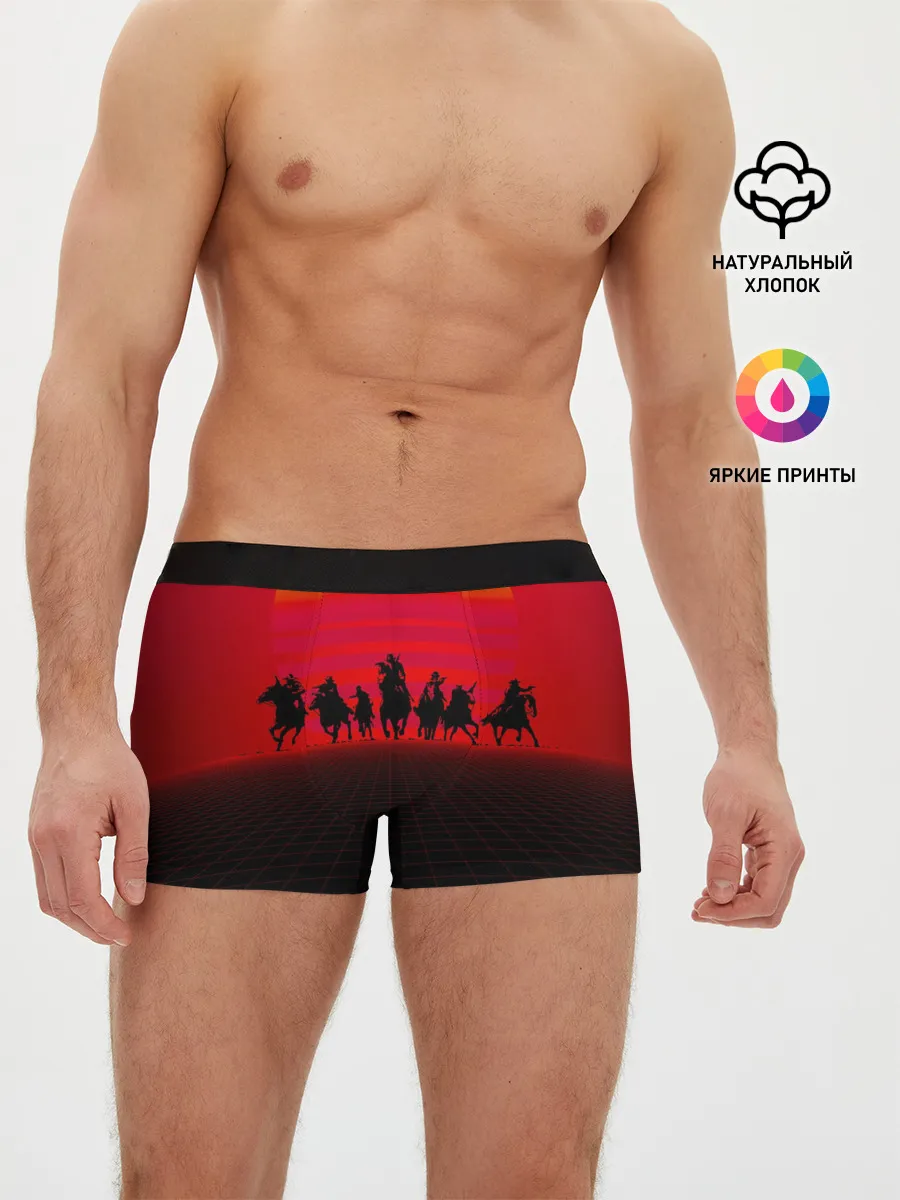 Мужские трусы боксеры / read dead
