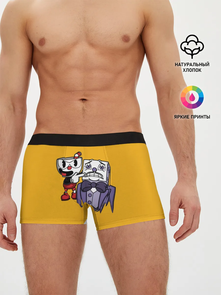 Мужские трусы боксеры / CUPHEAD