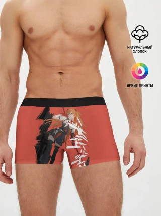 Мужские трусы боксеры / Evangelion Asuka Langley