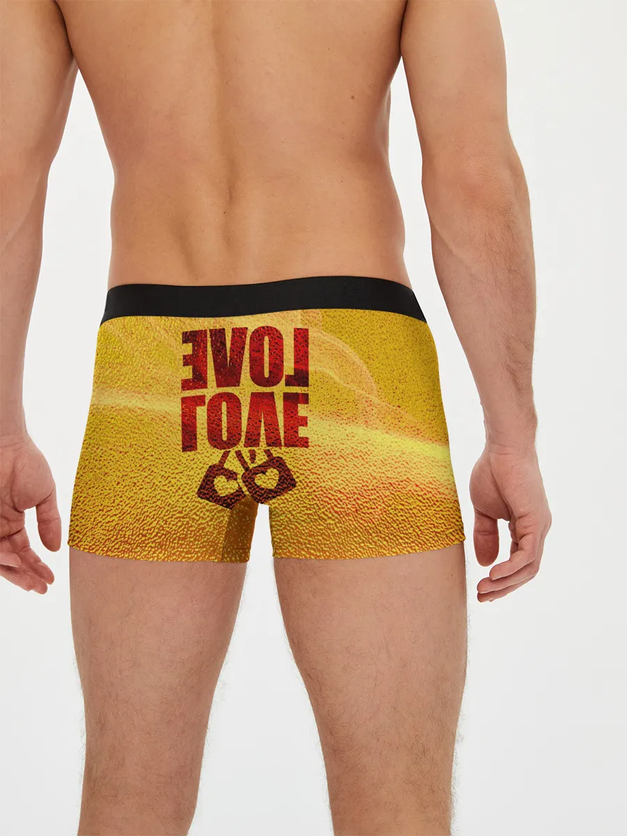 Мужские трусы боксеры / LOVE